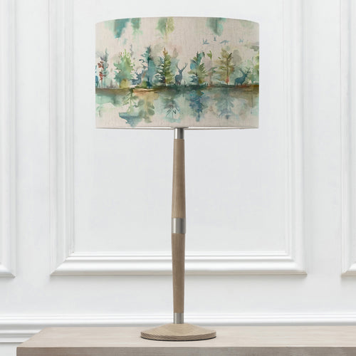 Animal Grey Lighting - Solensis  & Wilderness Eva  Complete Table Lamp Grey/Topaz Voyage Maison