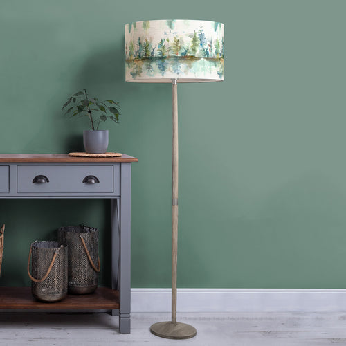 Animal Grey Lighting - Wilderness Eva & Solensis Complete Floor Lamp Grey/Topaz Voyage Maison