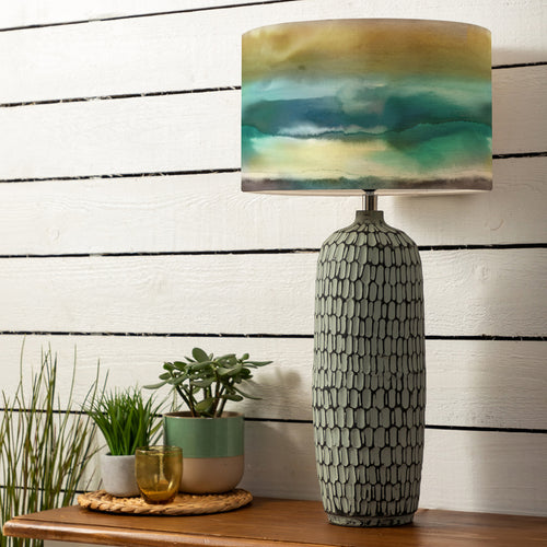 Abstract Green Lighting - Stornoway  & Fjord Eva  Complete Table Lamp Jade Voyage Maison