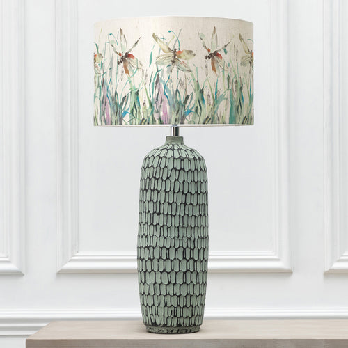 Floral Green Lighting - Stornoway  & Nightingale Eva  Complete Table Lamp Peridot Voyage Maison