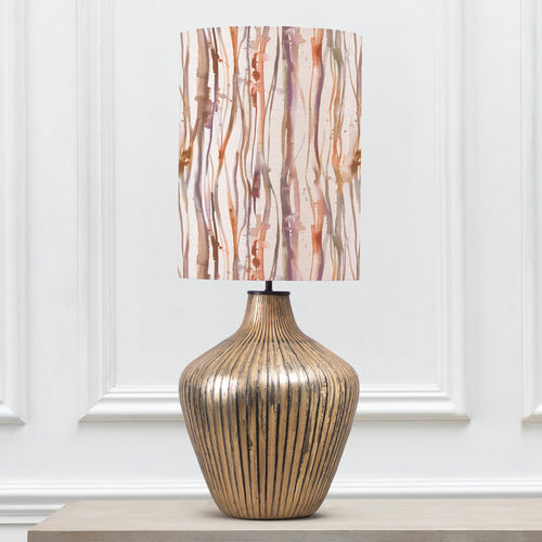 Abstract Gold Lighting - Zelena  & Falls Anna  Complete Table Lamp Glass/Ironstone Additions