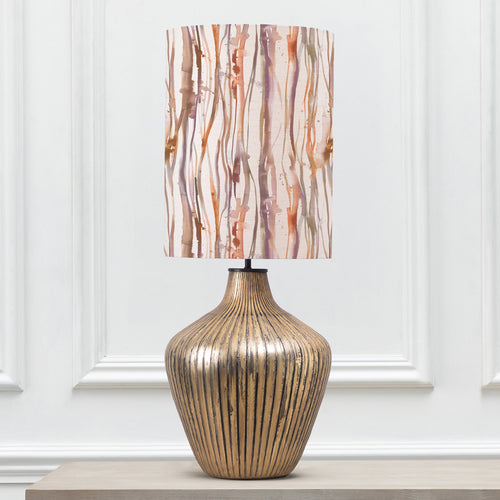 Abstract Gold Lighting - Falls Anna & Zelena Complete Table Lamp Glass/Ironstone Additions