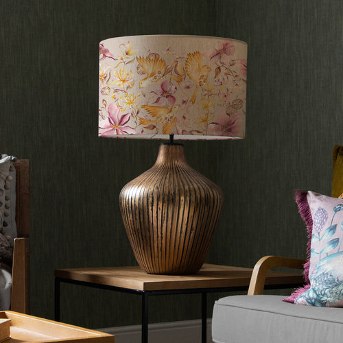 Floral Pink Lighting - Floella Eva & Zelena Complete Table Lamp Primrose Voyage Maison