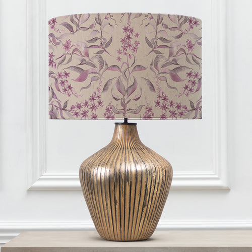 Floral Purple Lighting - Hettie Eva & Zelena Complete Table Lamp Hyancinth Voyage Maison