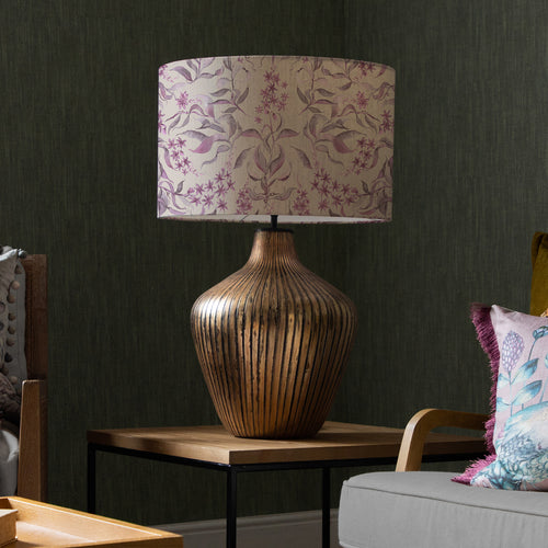 Floral Purple Lighting - Hettie Eva & Zelena Complete Table Lamp Hyancinth Voyage Maison