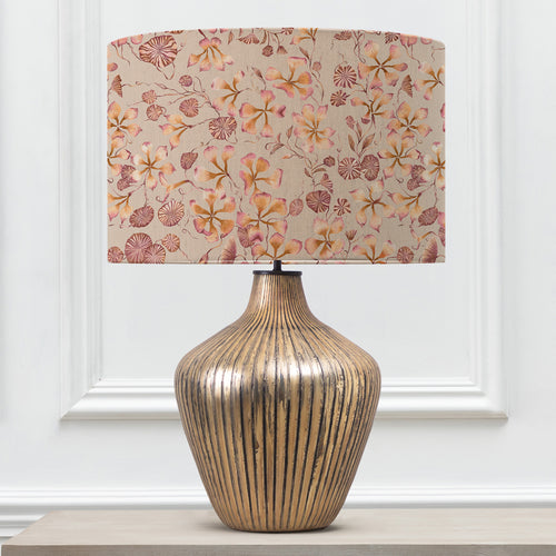 Floral Orange Lighting - Philipa Eva & Zelena Complete Table Lamp Primrose Voyage Maison