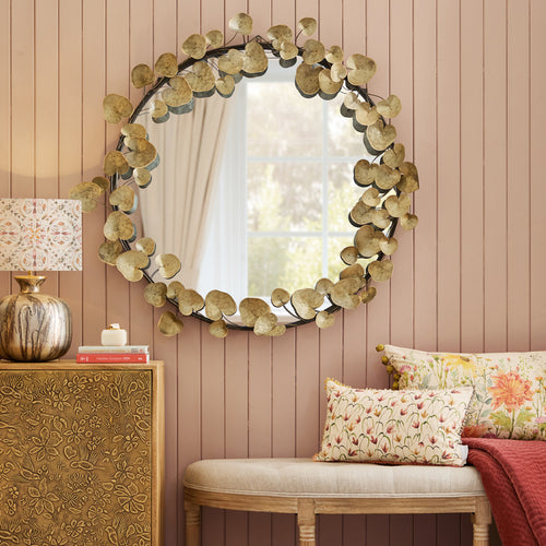 Floral Gold Accessories - Kora  Mirror Antique Gold Voyage Maison