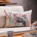 Voyage Maison Lady Amherst Printed Feather Cushion in Linen