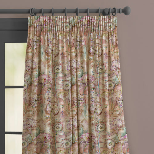 Floral Orange M2M - Langdale Printed Made to Measure Curtains Russett Voyage Maison