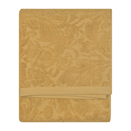 Floral Gold Bathroom - Leicester 100% Cotton Towels Gold Morris & Co