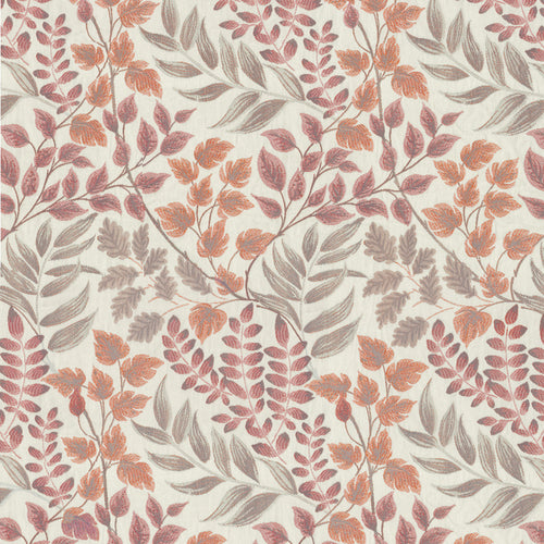  Samples - Lestari  Fabric Sample Swatch Rust Voyage Maison