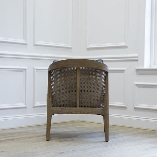 Plain Blue Furniture - Liana Solid Wood Tivoli Chair Bluebell Voyage Maison