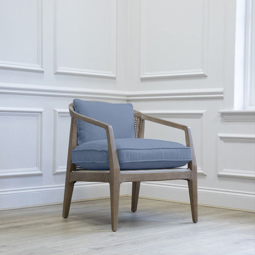 Voyage Maison Liana Solid Wood Tivoli Chair in Bluebell