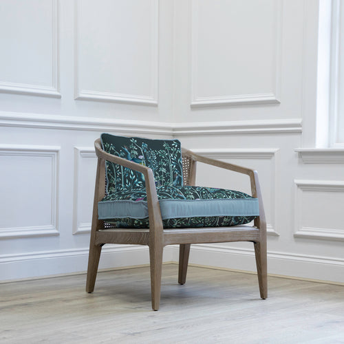 Animal Blue Furniture - Liana Solid Wood Bennu Chair Iris Voyage Maison