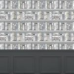 Voyage Maison Library Books 1.4m Wide Width Wallpaper in Antique