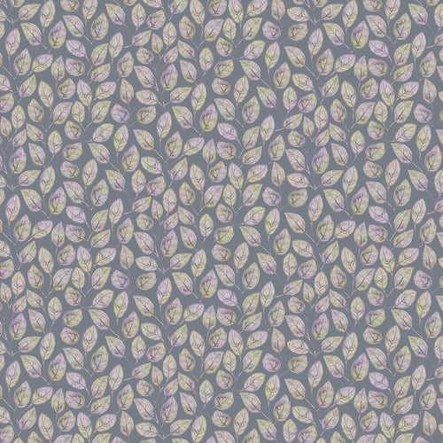 Floral Blue Fabric - Lilah Printed Cotton Fabric (By The Metre) Lake Voyage Maison