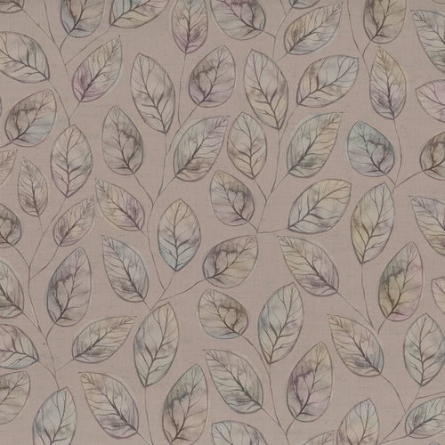 Floral Purple Fabric - Lilah Printed Cotton Fabric (By The Metre) Lavender Voyage Maison