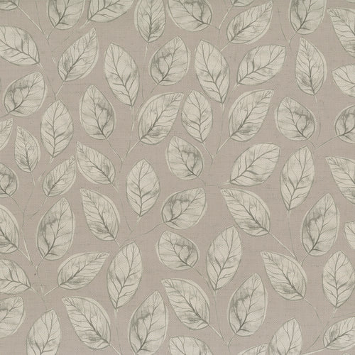 Floral Beige Fabric - Lilah Printed Cotton Fabric (By The Metre) Natural Voyage Maison