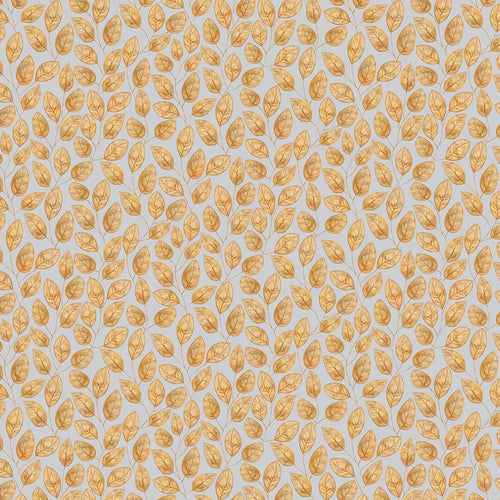 Floral Yellow Fabric - Lilah Printed Cotton Fabric (By The Metre) Russet Voyage Maison