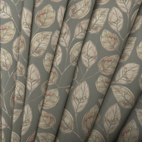 Floral Grey M2M - Lilah Printed Cotton Made to Measure Roman Blinds Ironstone Voyage Maison