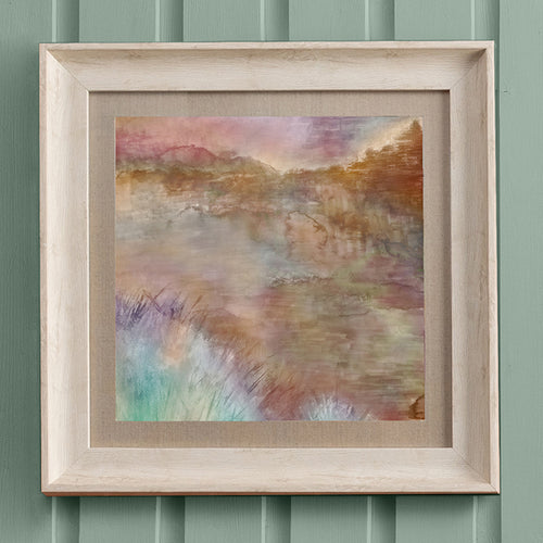 Floral Orange Wall Art - Linnhe  Framed Print Birch/Sierra Voyage Maison