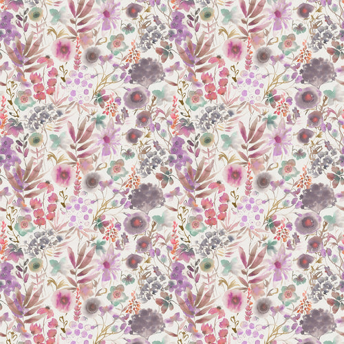 Animal Pink Fabric - Lomondra Printed Cotton Fabric (By The Metre) Apricot Cream Voyage Maison