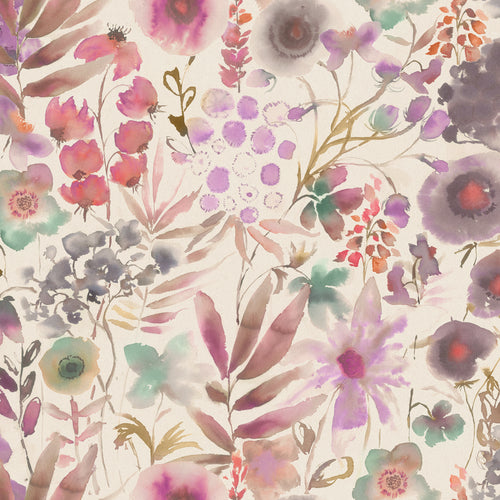 Samples - Lomondra Printed Fabric Sample Swatch Apricot Voyage Maison