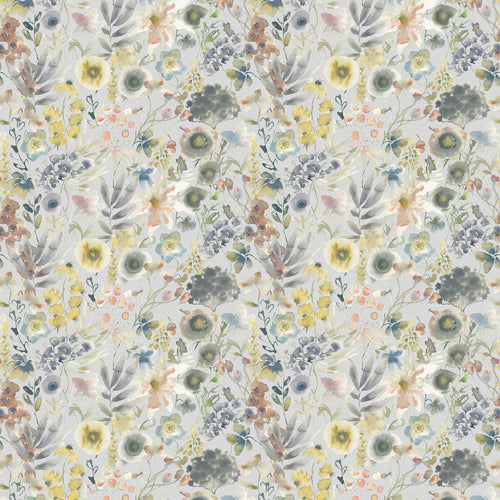 Animal Grey Fabric - Lomondra Printed Cotton Fabric (By The Metre) Harvest/Dove Voyage Maison