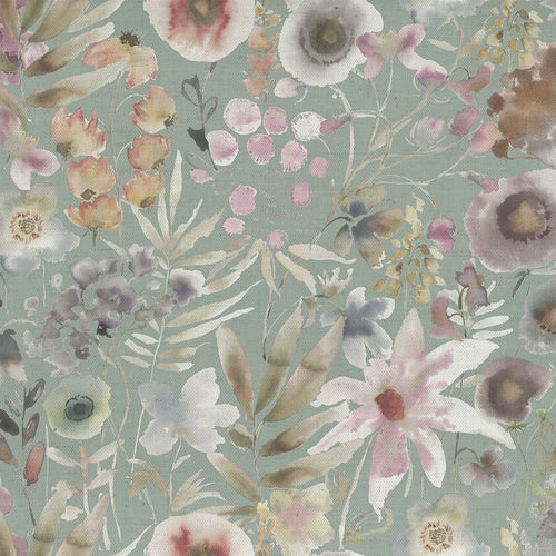 Samples - Lomondra Printed Fabric Sample Swatch Willow Voyage Maison