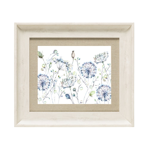 Floral Blue Wall Art - Lomondra  Framed Print Birch Voyage Maison