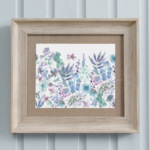 Floral Blue Wall Art - Lomondra  Framed Print Birch Voyage Maison