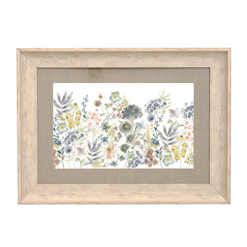 Floral Grey Wall Art - Lomondra  Framed Print Birch Voyage Maison