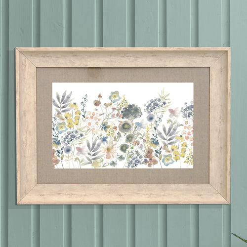 Floral Grey Wall Art - Lomondra  Framed Print Birch Voyage Maison