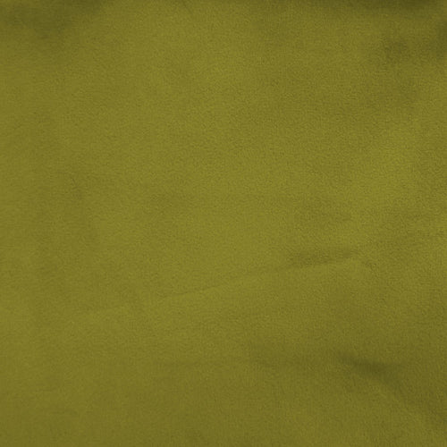 Plain Green Fabric - Loreto Plain Velvet Fabric (By The Metre) Lime Voyage Maison