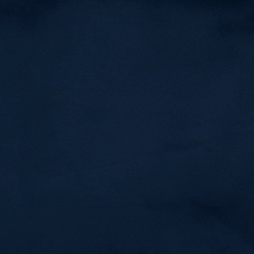 Plain Blue Fabric - Loreto Plain Velvet Fabric (By The Metre) Navy Voyage Maison