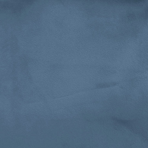 Plain Blue Fabric - Loreto Plain Velvet Fabric (By The Metre) Powder Blue Voyage Maison