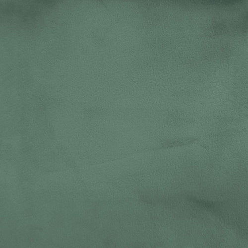 Plain Green Fabric - Loreto Plain Velvet Fabric (By The Metre) Seafoam Voyage Maison