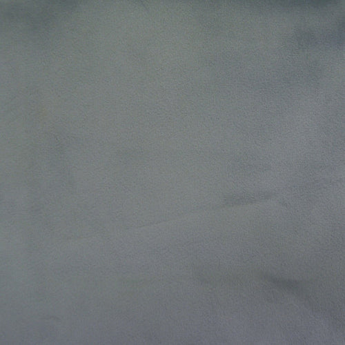 Plain Silver Fabric - Loreto Plain Velvet Fabric (By The Metre) Silver Voyage Maison
