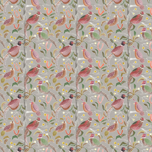Voyage Maison Lossie Printed Cotton Fabric Remnant in Sandstone