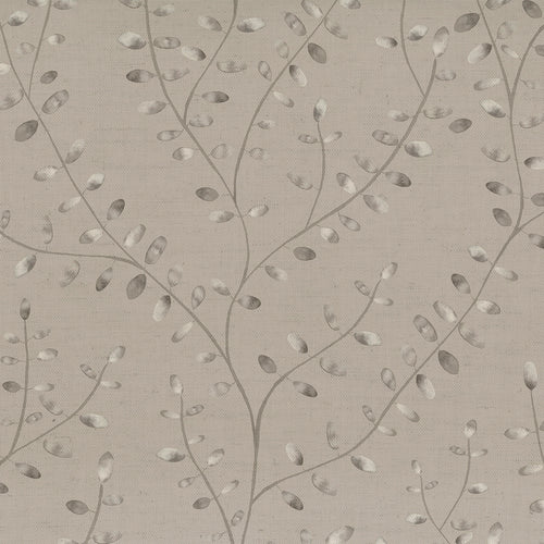 Floral Beige Fabric - Lucia Printed Cotton Fabric (By The Metre) Stone Voyage Maison