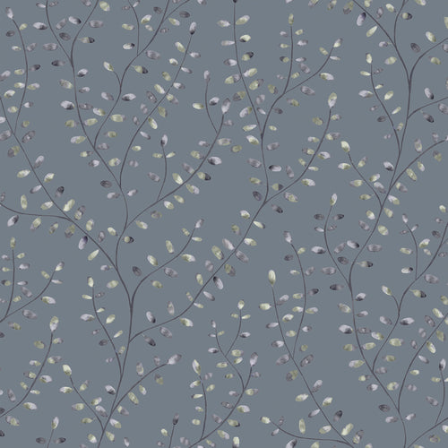 Floral Blue M2M - Lucia Printed Cotton Made to Measure Roman Blinds Lake Voyage Maison
