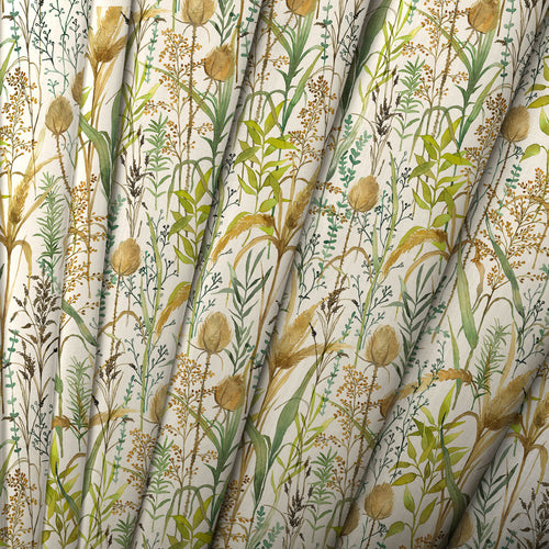 Floral Green M2M - Lydiard Printed Cotton Made to Measure Curtains Linen Voyage Maison