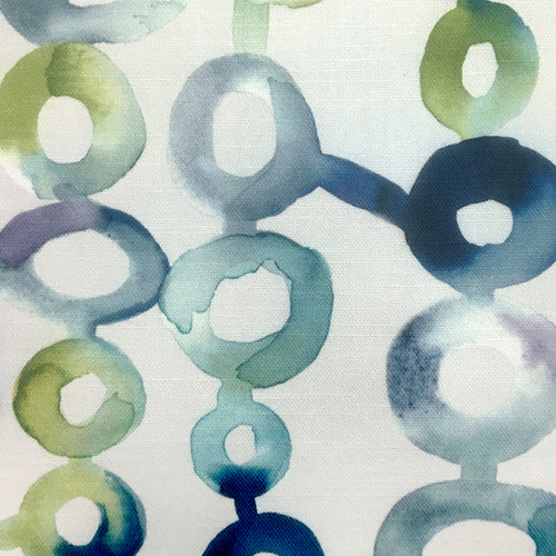 Samples - Macapa Printed Fabric Sample Swatch Ocean Voyage Maison