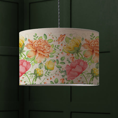 Floral Multi Lighting - Maisie Eva Printed Lamp Shade Sand Voyage Maison