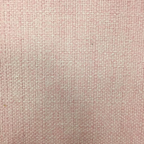 Plain Pink Fabric - Malleny Textured Woven Fabric (By The Metre) Blossom Voyage Maison