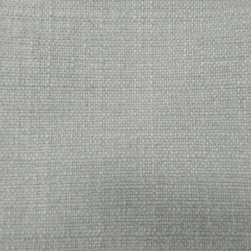 Plain Silver Fabric - Malleny Textured Woven Fabric (By The Metre) Putty Voyage Maison