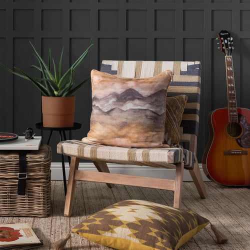 Geometric Grey Furniture - Manali Mango Wood Chair Greywash Voyage Maison
