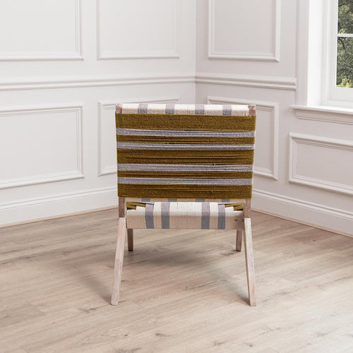 Geometric Yellow Furniture - Manali Mango Wood Chair Mustard Voyage Maison