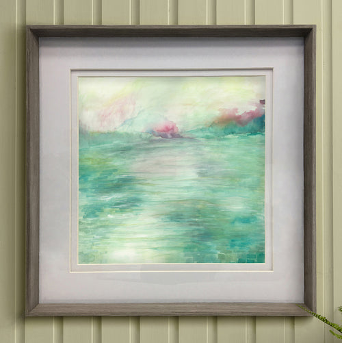 Floral Green Wall Art - Maree Fern  Framed Print Nut Voyage Maison