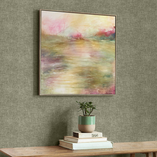 Floral Yellow Wall Art - Maree Yarrow  Framed Canvas Stone Voyage Maison
